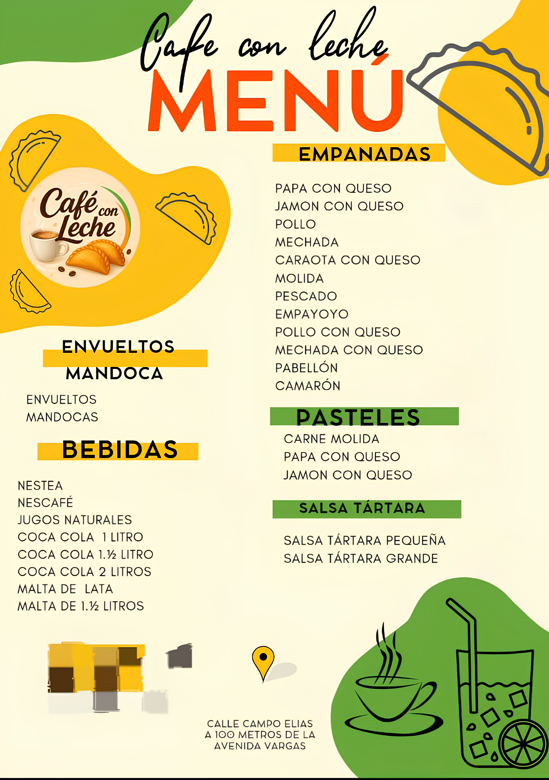 Base del menú